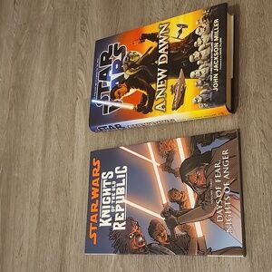Star Wars- Knights of the Old Republic- Soft Cover & A New Dawn- Hard Cover